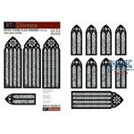 Print. Accessories: Gothic Stained Glass Windows 2