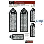 Print. Accessories: Gothic Stained Glass Windows 5