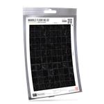 Printed Accessories: Marble Floor No. 02 Black
