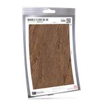Printed Accessories: Marble Floor No. 08 Brown
