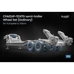 ChMZAP-5247G semitrailer Ordinary wheel set - 1/72