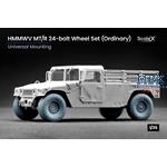 HMMWV MT/R 24-bolt Ordinary wheel set - 1/35