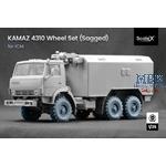 Kamaz 4310 Sagged wheel set - 1/35 (ICM)