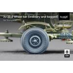 ZU 23-2 Ordinary and sagged wheel set - 1/35