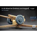 D-30 Ordinary and sagged wheel set - 1/35