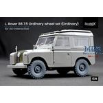 L. Rover 88 7.5 small Ordinary wheel set - 1/35