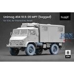 Unimog 404 10.5-20 MPT Sagged wheel set - 1/35