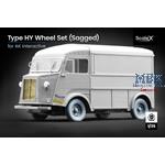 Type HY Sagged Wheel Set - 1/35