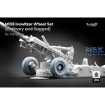 M198 howitzer and sagged wheel set - 1/35