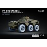 FV-603 Saracen Trak Grip Weighted wheel set (1:35)