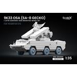 9K33 Osa I-247B Weighted Wheel Set - 1/35