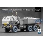 HIMARS CTIS Sagged wheel set (ForeArt/Meng) - 1/72