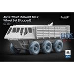 Alvis FV622 Stalwart Mk.2 Sagged wheel set- 1/72