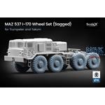 MAZ 537 I-170 Sagged wheel set - 1/72