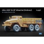 URAL-4320 OI-25 Ordinary wheel set - 1/72