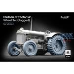 Fordson N Tractor v2 Sagged wheel set - 1/35