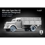 Opel Blitz Disc v2 Late wheel set (Weighted) 1:35