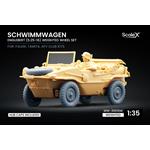 Schwimmwagen Englebert Weighted whee set - 1/35