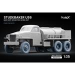 Studebaker US6 Bar Grip weighted wheel set - 1/35