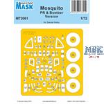 Mosquito NF Version Canopy Mask 1/72