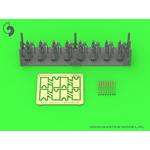 IJN Type 96 25mm SINGLE mount - (8pcs) 1:200