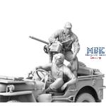 WWII U.S.ARMY Jeep Crew