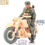 Motorcycle Trooper for WWII German R75 (3D Print.)