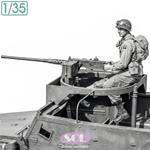 U.S. Army Gunner & M2 cal.50 for M3A1 1:35