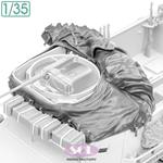 WWII US M3A1 Canvas Top (Dragon) (3D print.) 1:35