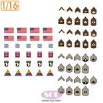 WWII U.S. Army Insignia #4 (1:16)