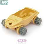 Snow rollers for Schwimmwagen type166 (for TAMIYA)