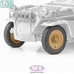 Sd.kfz.250/3 Weighted Wheel Set (Tamiya)