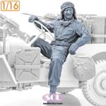 WWII British SAS Driver 1:16