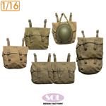 WWII U.S. Army M1936 Field Bag - 5 x (1:16)