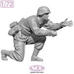 WWII German Field Artillery Gunner  (1:72)