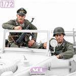 Crew for WWII German Schwimmwagen (3D) (1:72)