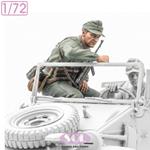 Rider for WWII German Kübelwagen (3D) (1:72)
