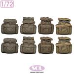 WWII German M31 Gebirgsjager Rucksack Early 1:72