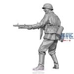 WWII German Infantry MG34 Gunner 1:16