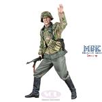 WWII German Infantry MP40 Gunner 1:16