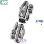 M3A1 Wheels & Track (for Tamiya)