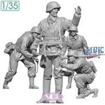WWII German Field Artillery Crew (3D Printed)