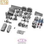 WWII British SAS 1/4 Ton 4x4 Patrol Car Conv. 1:16