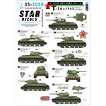 Red Army T-34 m/1943 - Mixed turret types