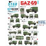 GAZ-69 - Cold War era Soviet and Warsaw Pact