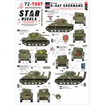 British D-Day Shermans