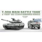 T-90A MBT & "Tiger" Gaz-233014 Armoured Vehicle
