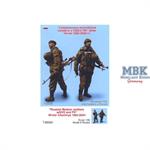 Russian modern Soldiers with SVD & PK, Winter 1993