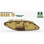WWI heavy battle tank Mark IV Male