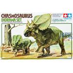 Chasmosaurus Diorama Set